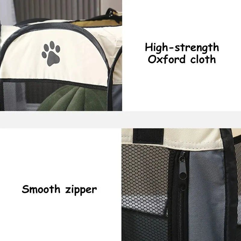 WithLoveToPats™  Portable Foldable Pet Tent