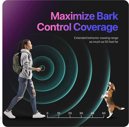 Withlovetopets™ Ultrasonic Dog Training & Bark Deterrent Device