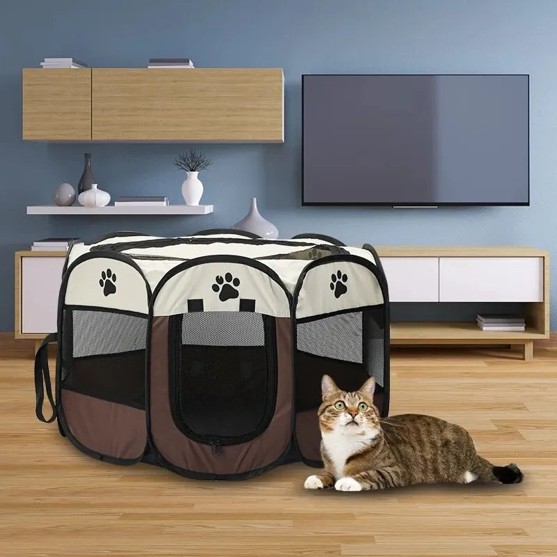 WithLoveToPats™  Portable Foldable Pet Tent