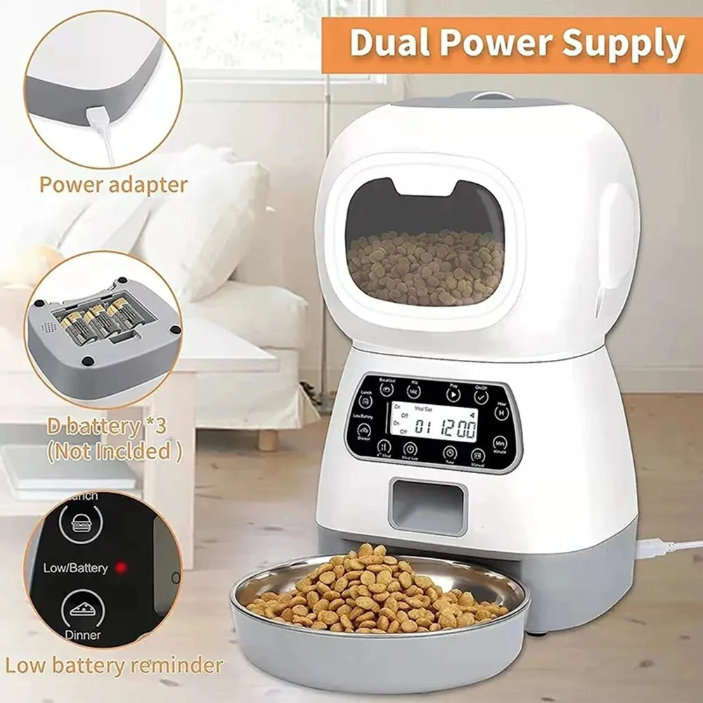 WithLoveToPats™ Automatic Pet Feeder