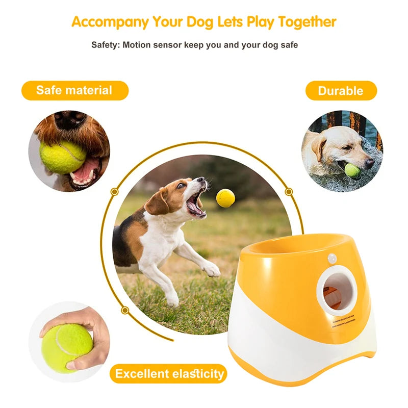 WithLoveToPats™ Dog Tennis Launcher