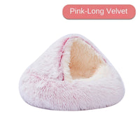 Pink-Long velvet