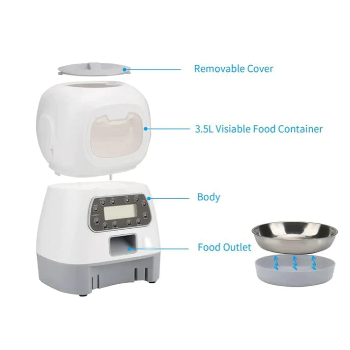 WithLoveToPats™ Automatic Pet Feeder